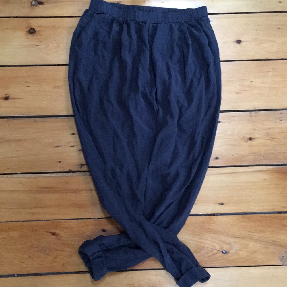 Silk pants